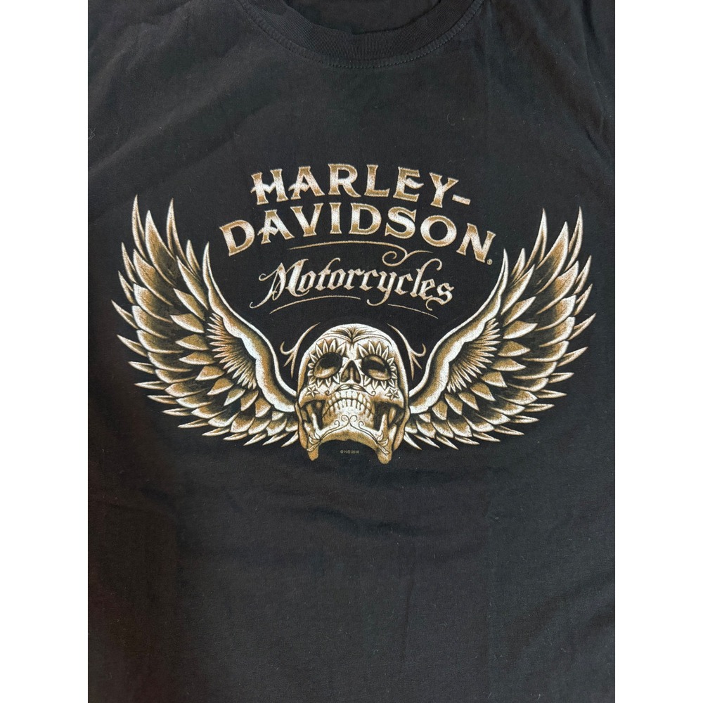 EUC Men's M Harley Davidson Dudley Perkins Co Alcatraz San Francisco Muscle Tee - Picture 3 of 6